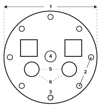 Round mount diagram