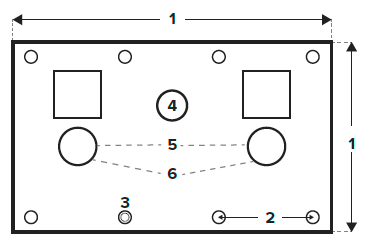 Square mount diagram